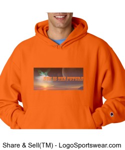 Sunisthefuture Unisex Reverse Weave Hooded Champion Sweatshirt Go2 Design Zoom